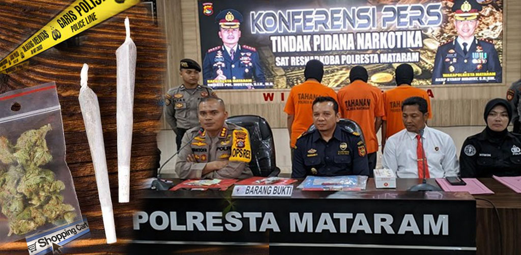 Tiga Pelaku Mahasiswa Ditangkap Usai Memesan Ganja Via Online