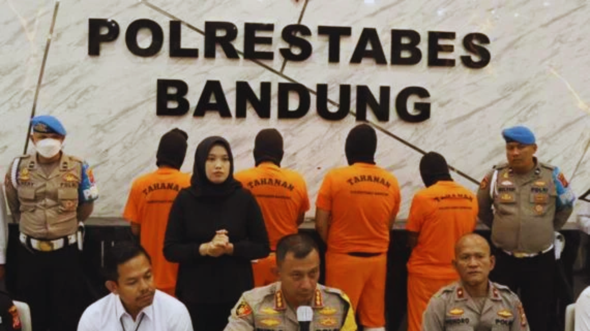 Inilah Para Perampok di Bandung Barat yang Beraksi Pakai Airsoft Gun