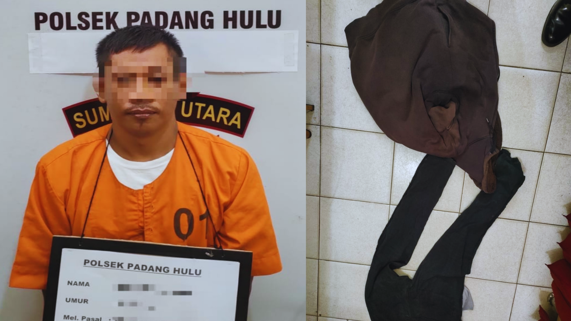 Pria Maling Rumah Mantan Bos Pacar di Tebing Tinggi, HP-Uang Rp 10 Juta Raib