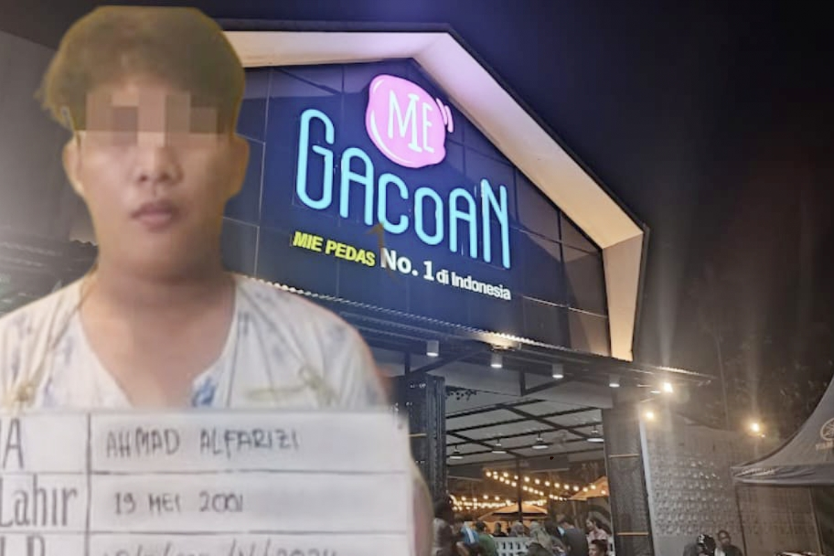 Driver Ojol Ditangkap Gegara Curi Motor Pembeli Gacoan di Medan