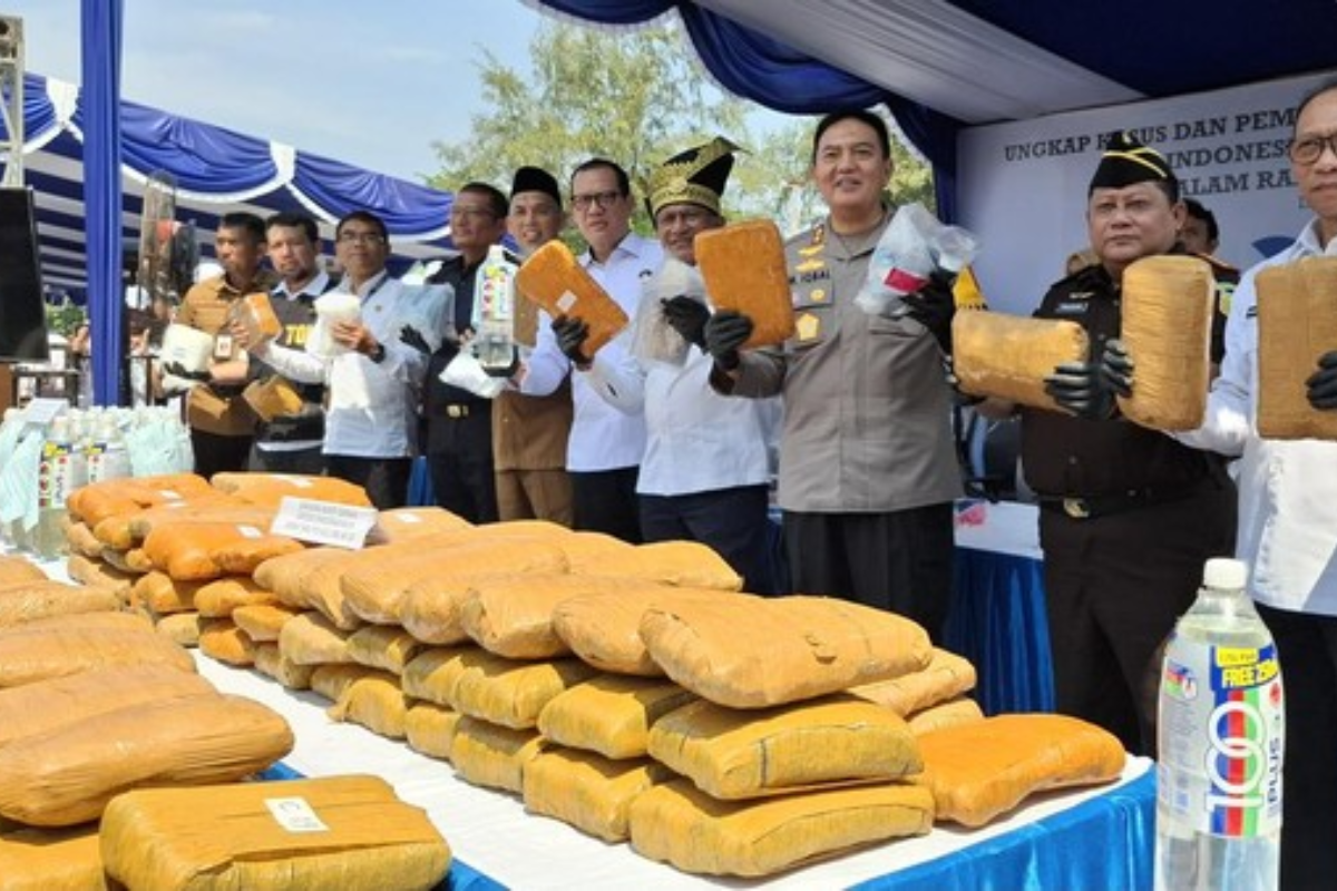 Periode April – Juni BNN RI Sita 112 Kg Sabu – 11 Ribu Ekstasi