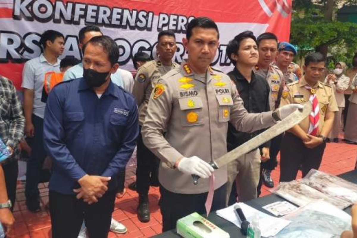 3 Pelaku Bacok Pelajar Gegara Dendam Tongkrongan