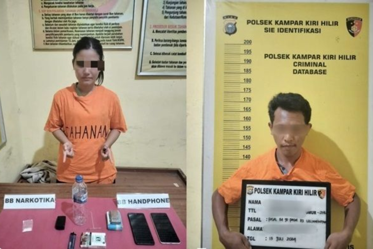 Pasutri Edarkan Narkoba, Simpan Sabu di Kemaluan