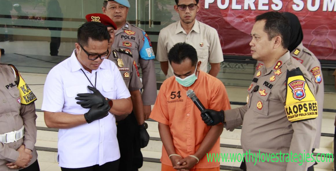 Sadis Pria Ini Bunuh Istri Berawal dari Konten Video Nasihat